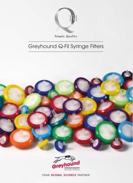 Q-fil Syringe Filters Catalogue Cover